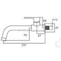 Montaje en pared Single Hole Long Tap